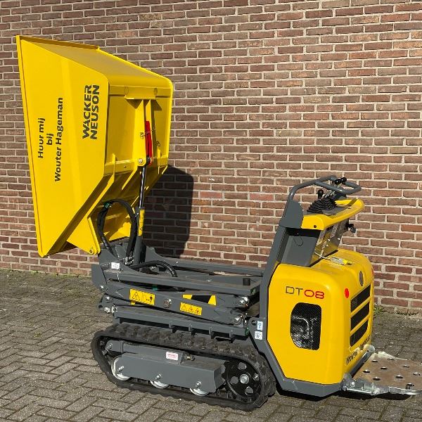 Dumper open Rupsdumper